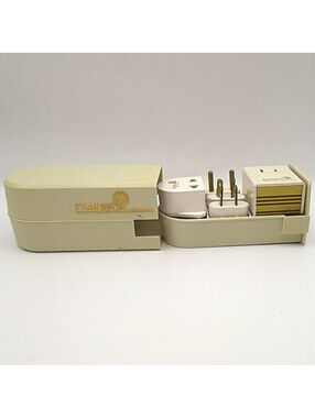 Franzus 1600W Travel Voltage Converter w/ Plug Adapters Case, US to Universal